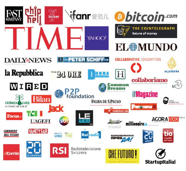 Loghi che hanno colloborato/parlato o premiato Time Republik